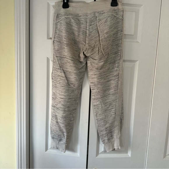 Calvin Klein Performance Cozy Cream and Gray Joggers - Picture 3 of 3